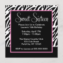 Pesquisar por impressão da zebra convites For her