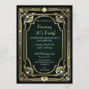 Pesquisar por dos anos 20 rujir aniversário convites Gatsby