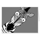 Pesquisar por zebra engraçada cartoes postais Bonito