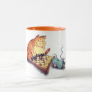 Pesquisar por pintura do gato canecas For kids