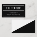 Pesquisar por professor inglês de cartao de visita Esl