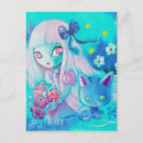 Pesquisar por gatinho do kawaii cartoes postais For her