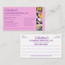 Pesquisar por profissional da limpeza cartao de visita Modelo