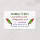 Pesquisar por papagaio cartao de visita Pássaro