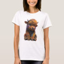 Pesquisar por vacas coloridas camisetas Vaca highland