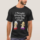 Pesquisar por tempo velho camisetas Crescimento