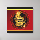 Pesquisar por dragão vermelho impressão de canvas Chinês