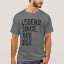 Pesquisar por nascer em 1957 camisetas Legenda