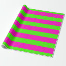 Pesquisar por rosa e verde papel de presente Listrado