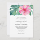Pesquisar por havaianos do casamento convites De tropicais