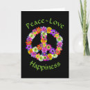 Pesquisar por peace sign cartoes postais Boho