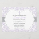 Pesquisar por damasco roxo convites Menina