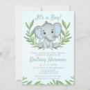 Pesquisar por menino do elefante convites Elegante