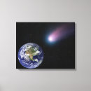 Pesquisar por cometas impressão de canvas Planetas
