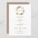 Pesquisar por monograma tropical convites Boho