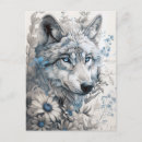 Pesquisar por desenho lobo cartoes postais Vida selvagem