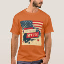 Pesquisar por apreciação militar camisetas Cônjuge