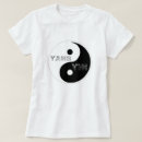 Pesquisar por símbolo de yang do yin camisetas Taijitu