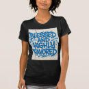 Pesquisar por abençoado e favorecido camisetas Fé