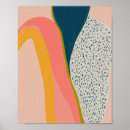 Pesquisar por abstrato moderno pôsteres Rosa
