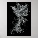 Pesquisar por pássaro preto e branco pôsteres Decorativo