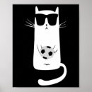 Pesquisar por gato com óculos de sol pôsteres Engraçado