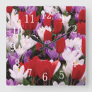 Pesquisar por tulipas coloridas relogios de parede Natureza
