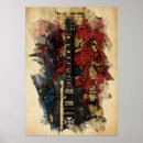 Pesquisar por gráfico musical pôsteres Guitarra