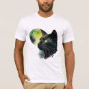 Pesquisar por o gato preto camisetas Felino