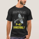 Pesquisar por p 47 thunderbolt camisetas Avião