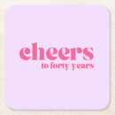 Pesquisar por aniversário de 40 anos porta copos Simples