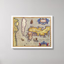 Pesquisar por mapa antigo impressão de canvas Mapas antigos