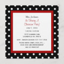 Pesquisar por bolinhas vermelhas e pretas convites Pontos