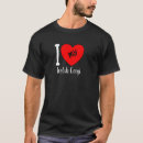 Pesquisar por ração camisetas Amante de corgi