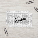 Pesquisar por números cartao de visita Binário