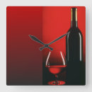 Pesquisar por vinho tinto relogios de parede Vermelho