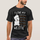 Pesquisar por eu amo meu westie camisetas Terrier