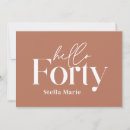 Pesquisar por de anos simples 40 aniversário convites Tipografia