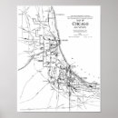 Pesquisar por network pósteres pôsteres Mapa de chicago