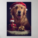 Pesquisar por cão papai noel pósteres pôsteres Xmas