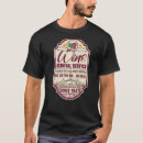 Pesquisar por etiqueta do vinho camisetas Aniversário