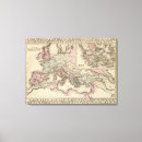 Pesquisar por romano impressão de canvas Mapa