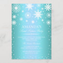 Pesquisar por winter wonderland sweet 16 convites Branco