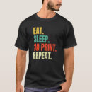 Pesquisar por tecnologia 3d camisetas Impressão