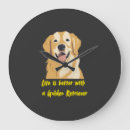 Pesquisar por golden retriever relogios de parede Cachorrinho