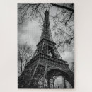 Pesquisar por torre eiffel quebra cabecas Preto e branco
