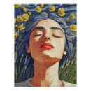 Pesquisar por flores azuis pôsteres Margarida