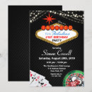 Pesquisar por las vegas birthday party convites Noite de cassino
