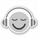 Pesquisar por fones ouvido dos adesivos Feliz