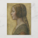 Pesquisar por desenhos de leonardo da vinci cartoes postais Retrato
